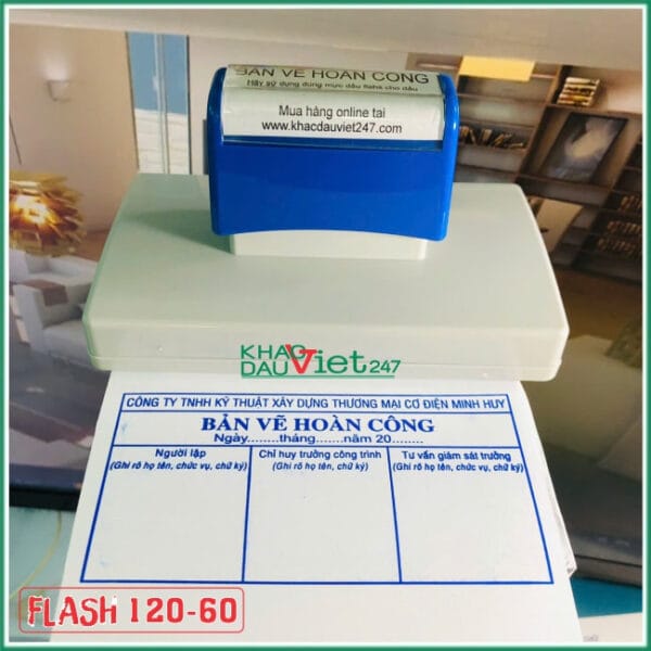 Dấu Hoàn Công Liền Mực