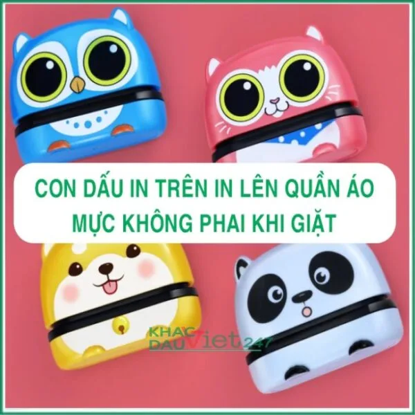 con dau in ten len quan ao 1 Con dấu in tên lên quần áo