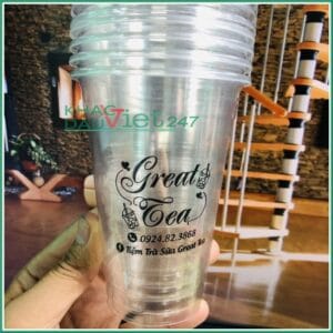 Dấu In Logo Ly Nhựa