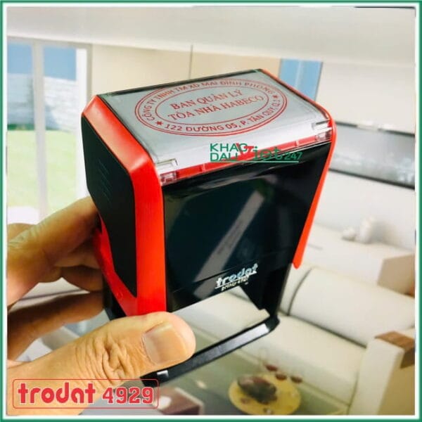 Con dấu ban quản lý chung cư