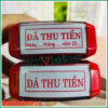 Con dấu đã thu tiền