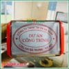 Con dấu oval dự án công trình