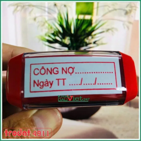 dau doi chieu 1 khacdauviet247 Dấu đã đối chiếu và công nợ