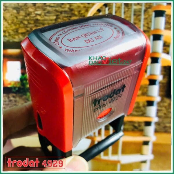 Dấu ovan ban quản lý dự án