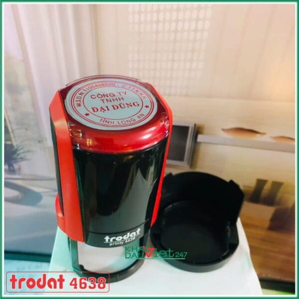Con dấu tròn 4638