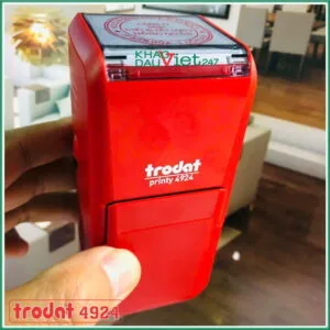 Con dấu tròn Trodat 4924