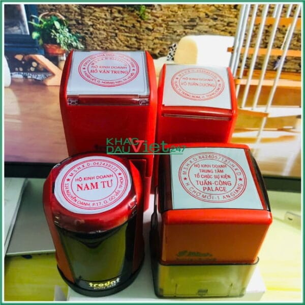 Dấu tron hộ kinh doanh