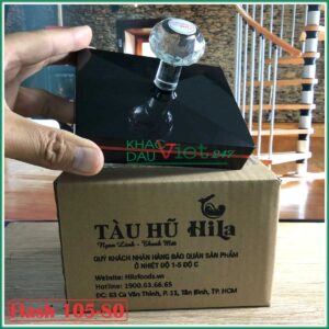 Dấu đóng lên thùng carton| liền mực